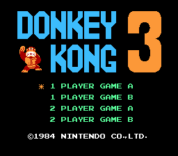 Donkey Kong 3 - NES
