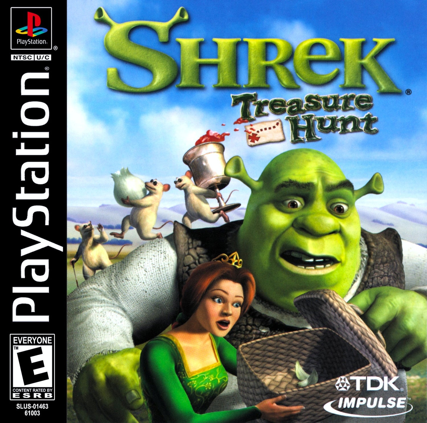 Shrek Treasure Hunt - Playstation