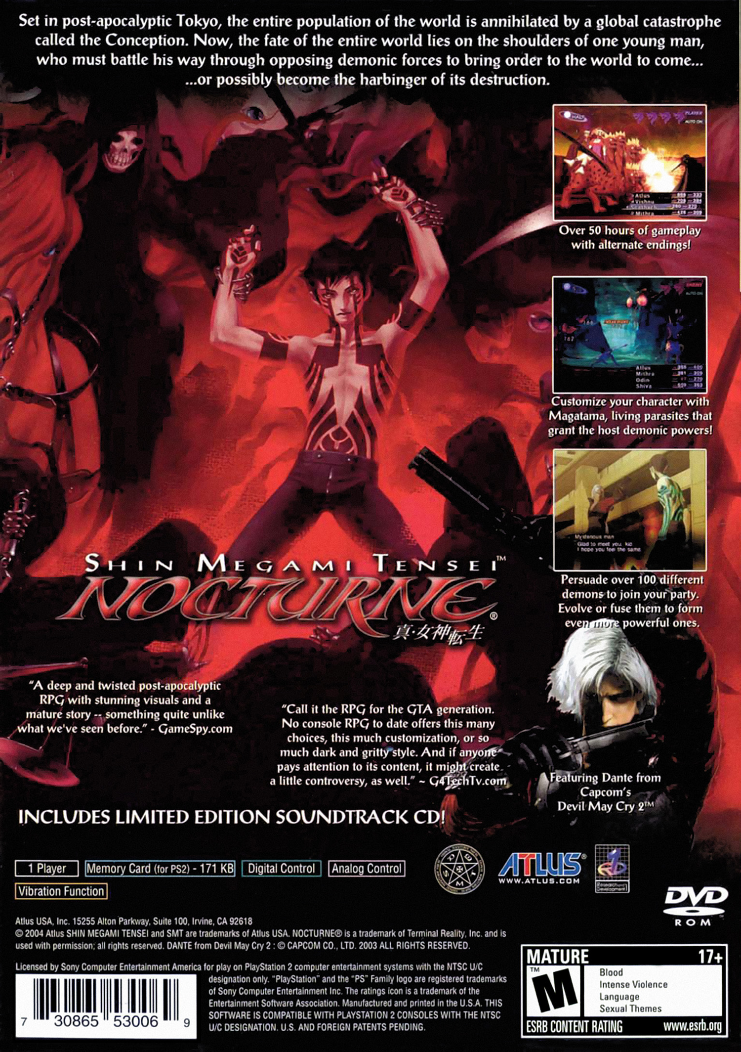 Shin Megami Tensei: Nocturne - Playstation 2