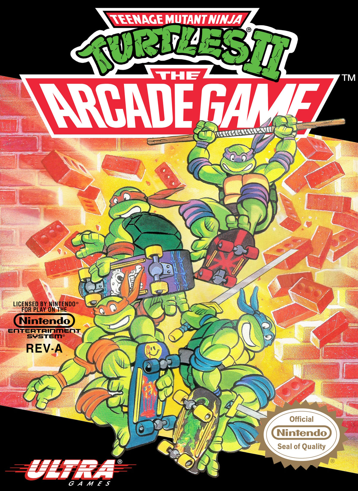 Teenage Mutant Ninja Turtles II - NES - Retro Island Gaming