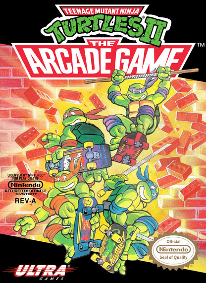 Teenage Mutant Ninja Turtles II - NES - Retro Island Gaming