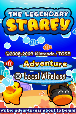 The Legendary Starfy - Nintendo DS