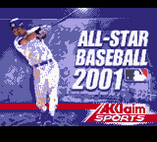 All-Star Baseball 2001 - GameBoy Color