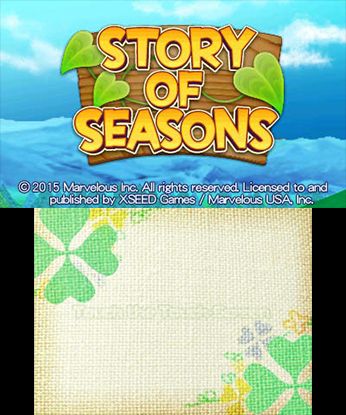 Story of Seasons - Nintendo 3DS