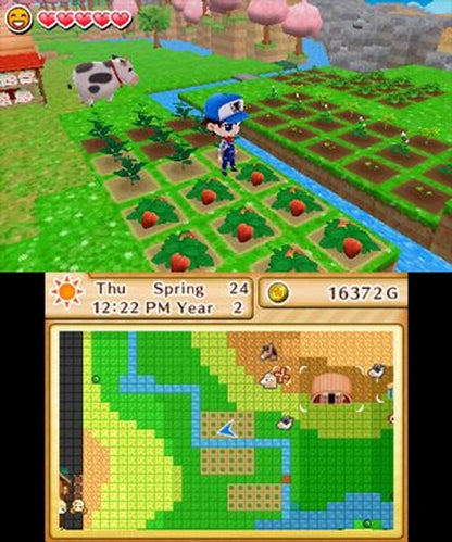 Harvest Moon 3D: The Lost Valley - Nintendo 3DS