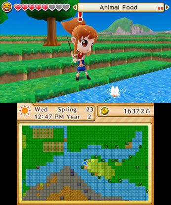 Harvest Moon 3D: The Lost Valley - Nintendo 3DS