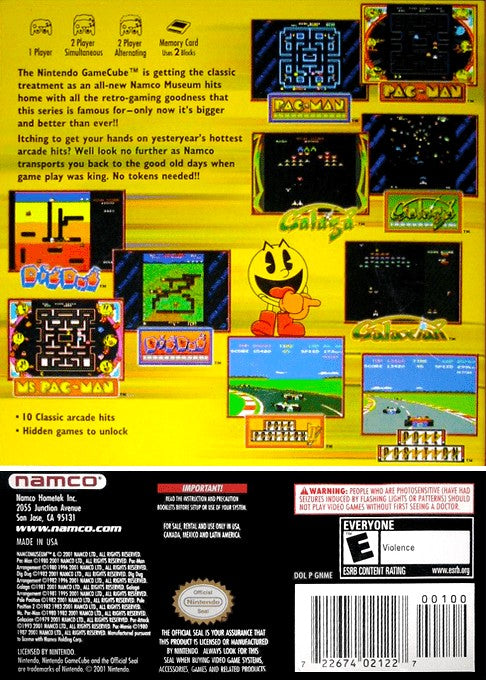 Namco Museum [Player's Choice] - Gamecube