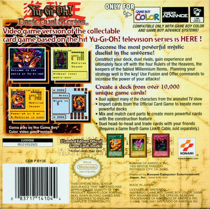Yu-Gi-Oh Dark Duel Stories - GameBoy Color - Retro Island Gaming