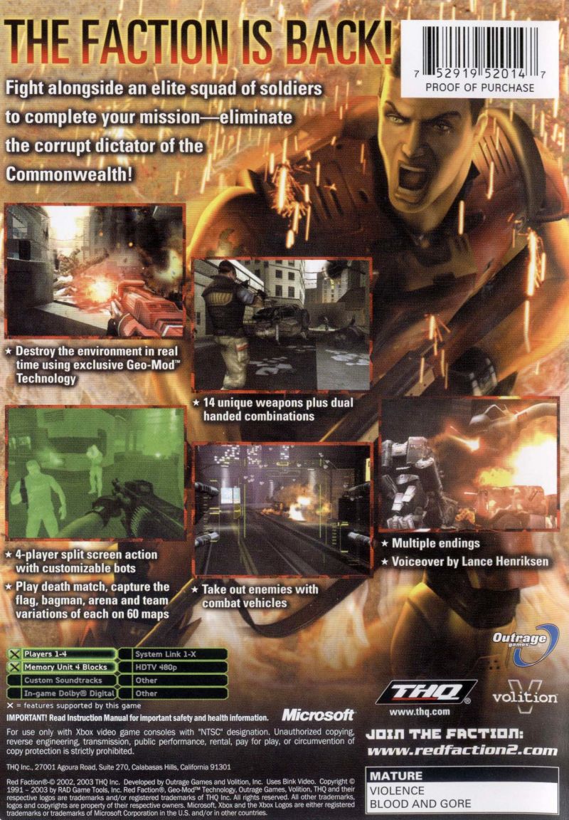 Red Faction II - Xbox