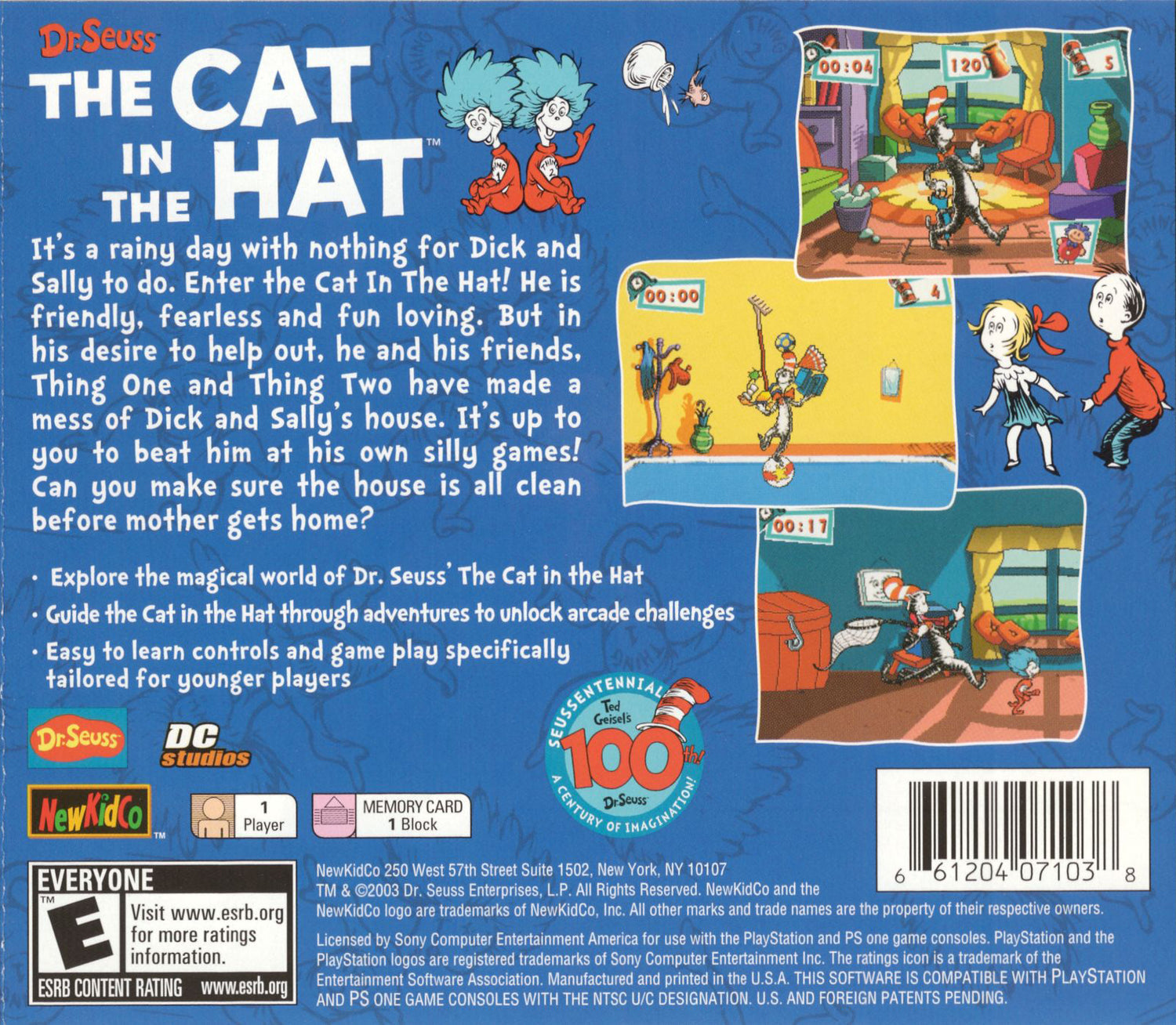 The Cat in the Hat - Playstation