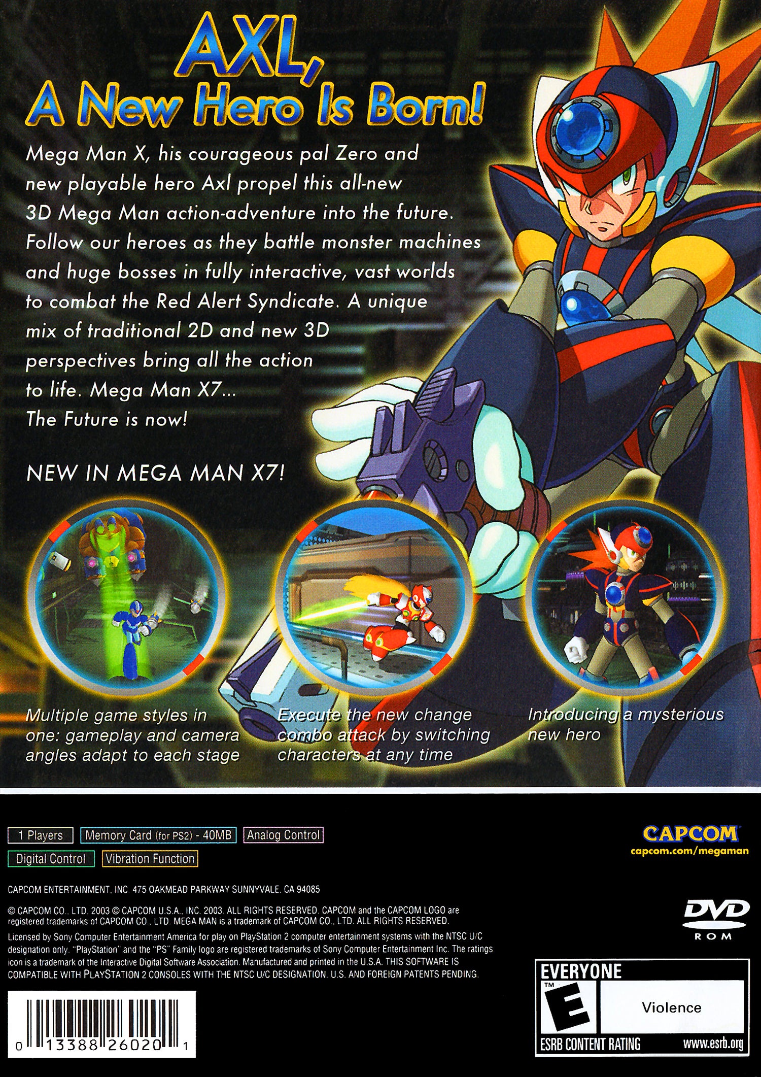 Mega Man X7 - Playstation 2