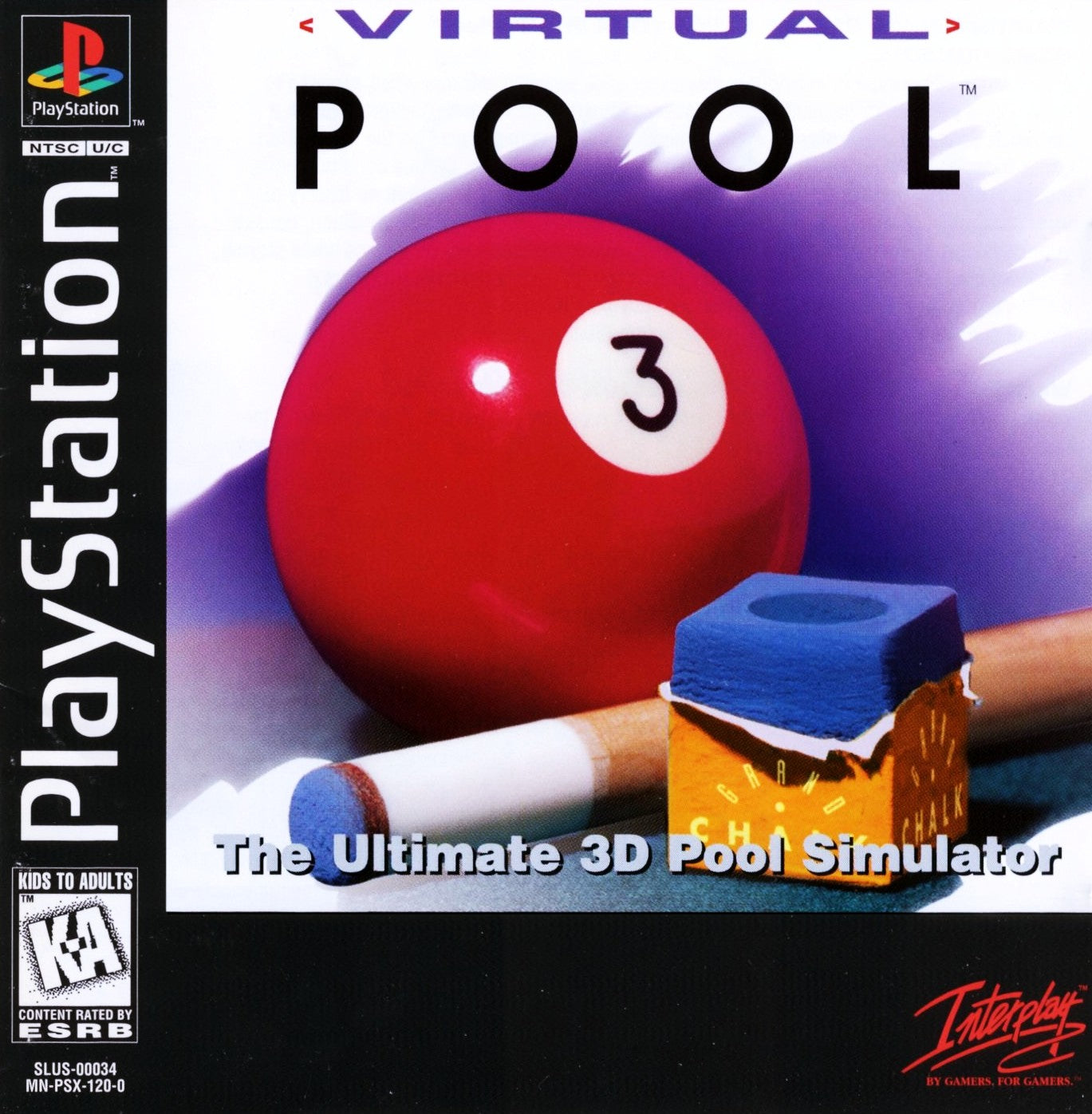 Virtual Pool - Playstation – Retro Island Gaming