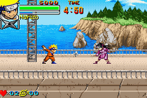 Naruto: Ninjutsu Zenkai! Saikyou Ninja Daikesshu - JP GameBoy Advance
