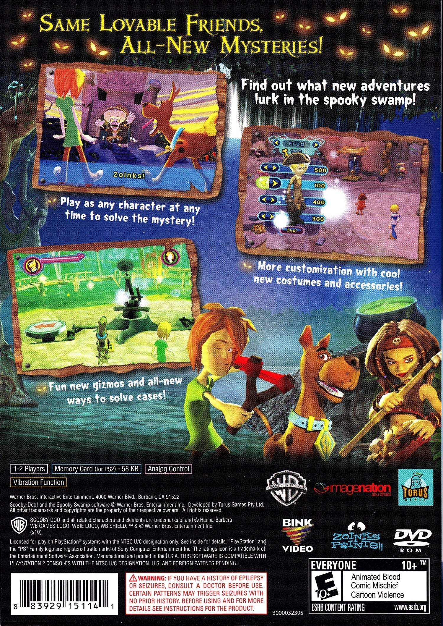 Scooby Doo and the Spooky Swamp - Playstation 2