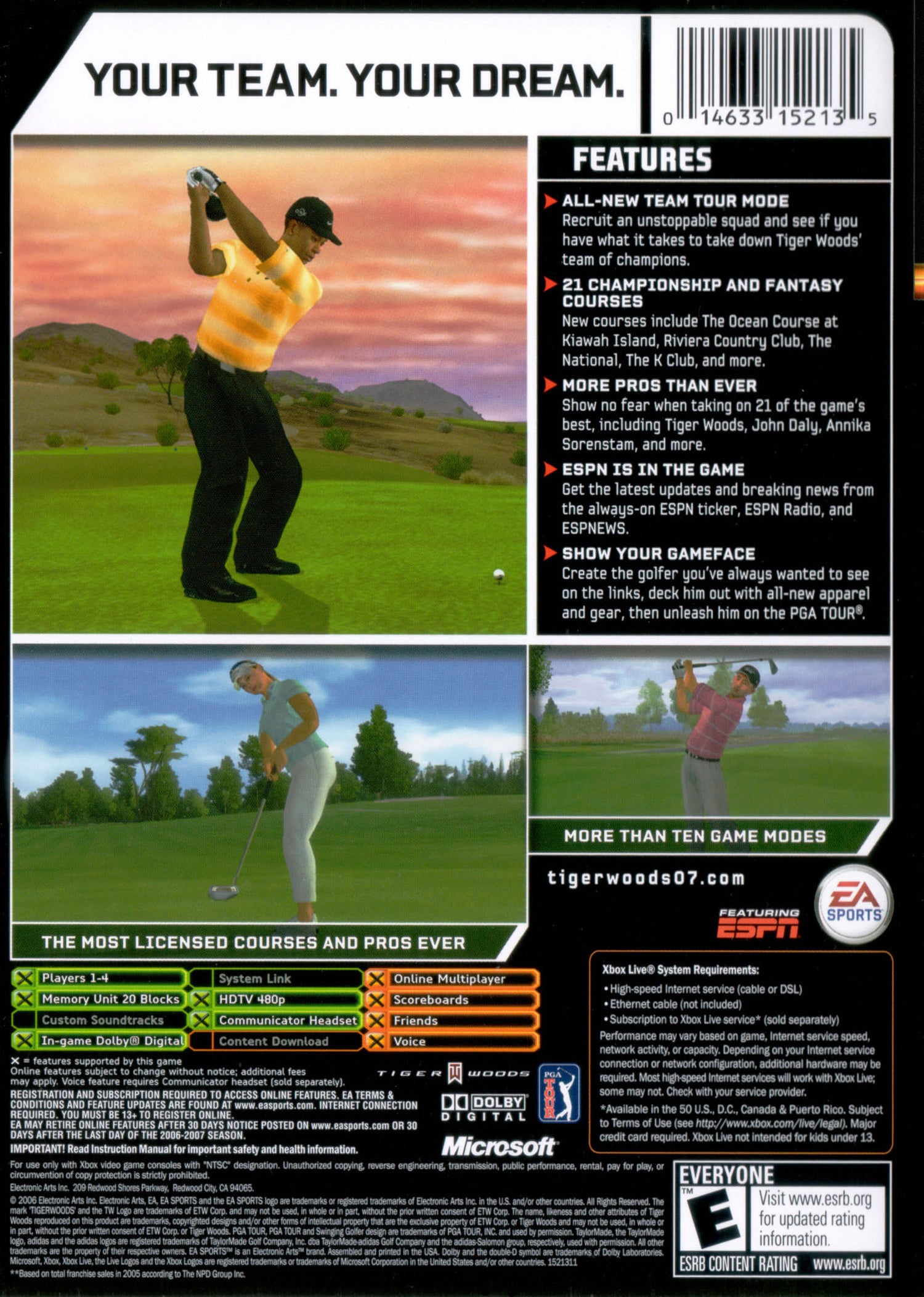 Tiger Woods 2007 - Xbox