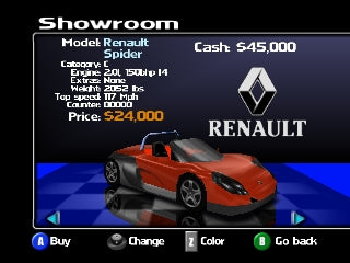 Roadsters - Nintendo 64