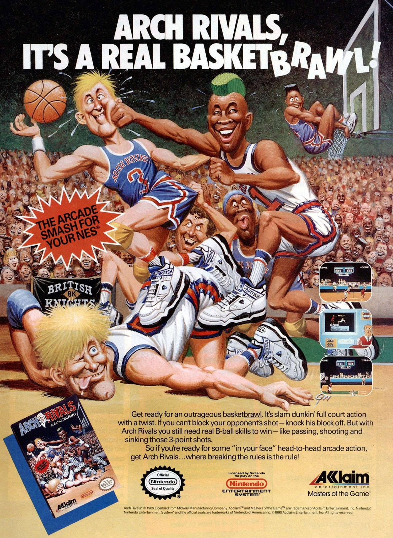 Arch Rivals - NES