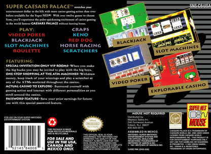 Super Caesar's Palace - Super Nintendo - Retro Island Gaming