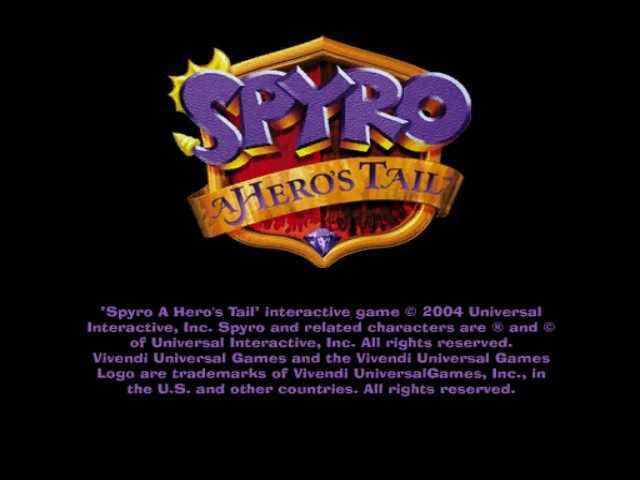 Spyro A Hero's Tail - Gamecube