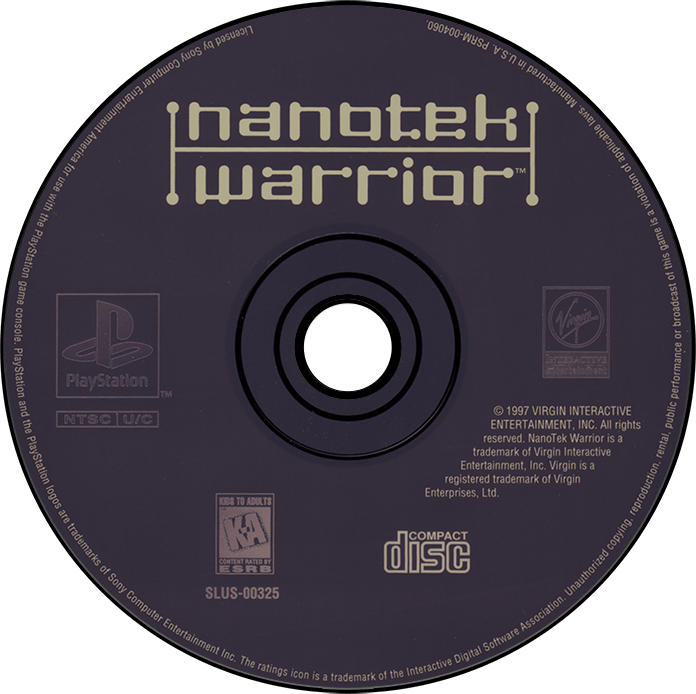 Nanotek Warrior - Playstation