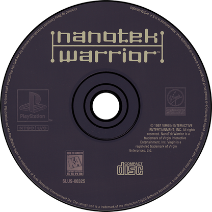 Nanotek Warrior - Playstation