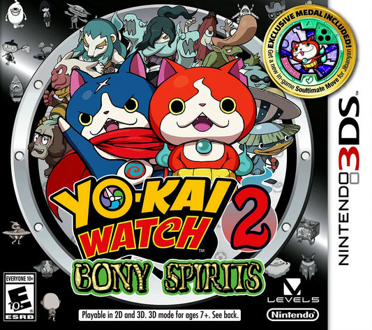 Yo-Kai Watch 2 Bony Spirits - Nintendo 3DS - Retro Island Gaming