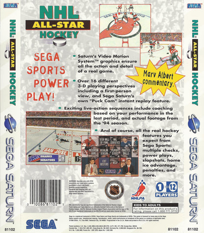 NHL All-Star Hockey - Sega Saturn