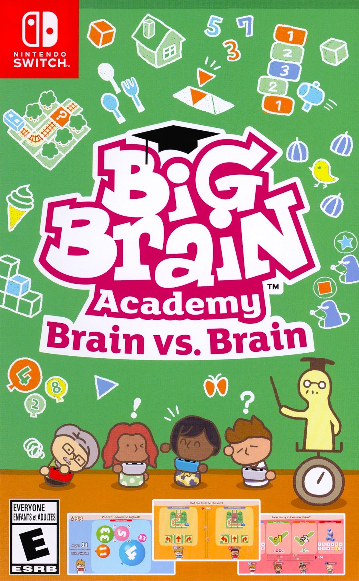 Big Brain Academy: Brain vs. Brain - Nintendo Switch - Retro Island Gaming