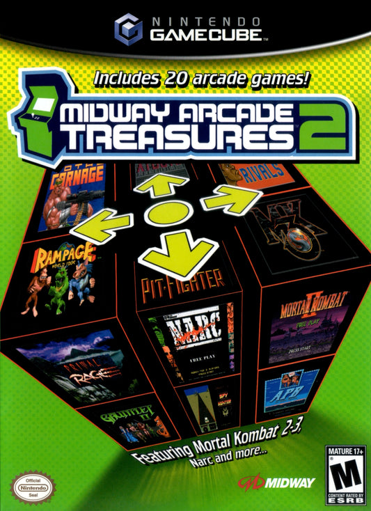 Midway Arcade Treasures 2 - Gamecube - Retro Island Gaming