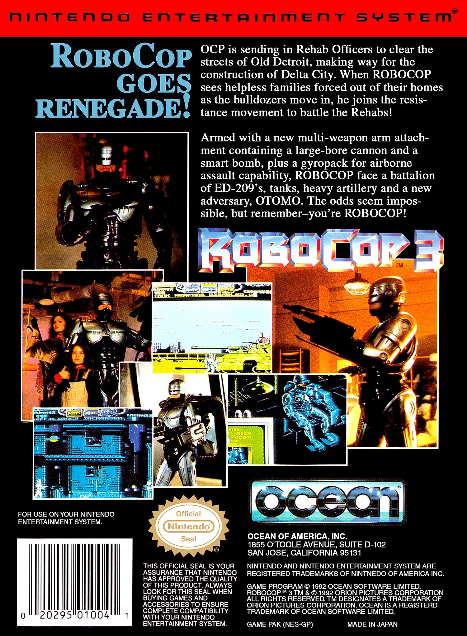 RoboCop 3 - NES