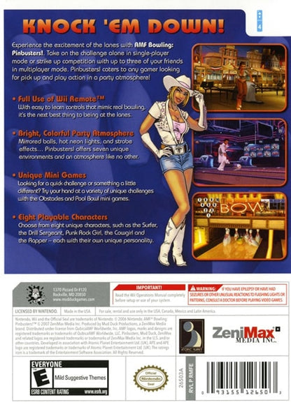 AMF Bowling Pinbusters - Wii - Retro Island Gaming
