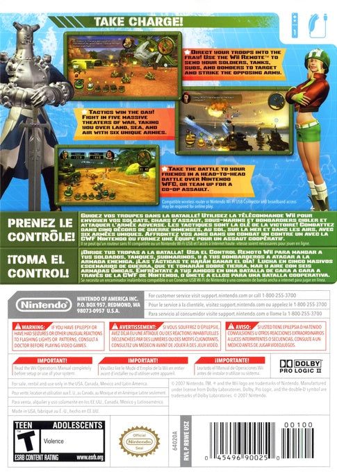 Guerras de batallones 2 - Wii
