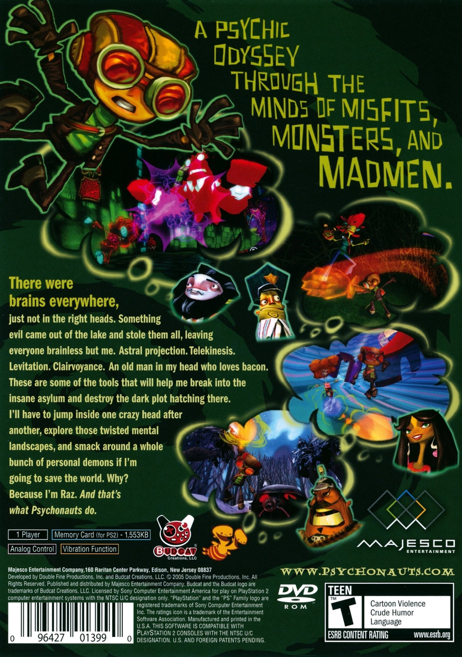 Psychonauts - Playstation 2