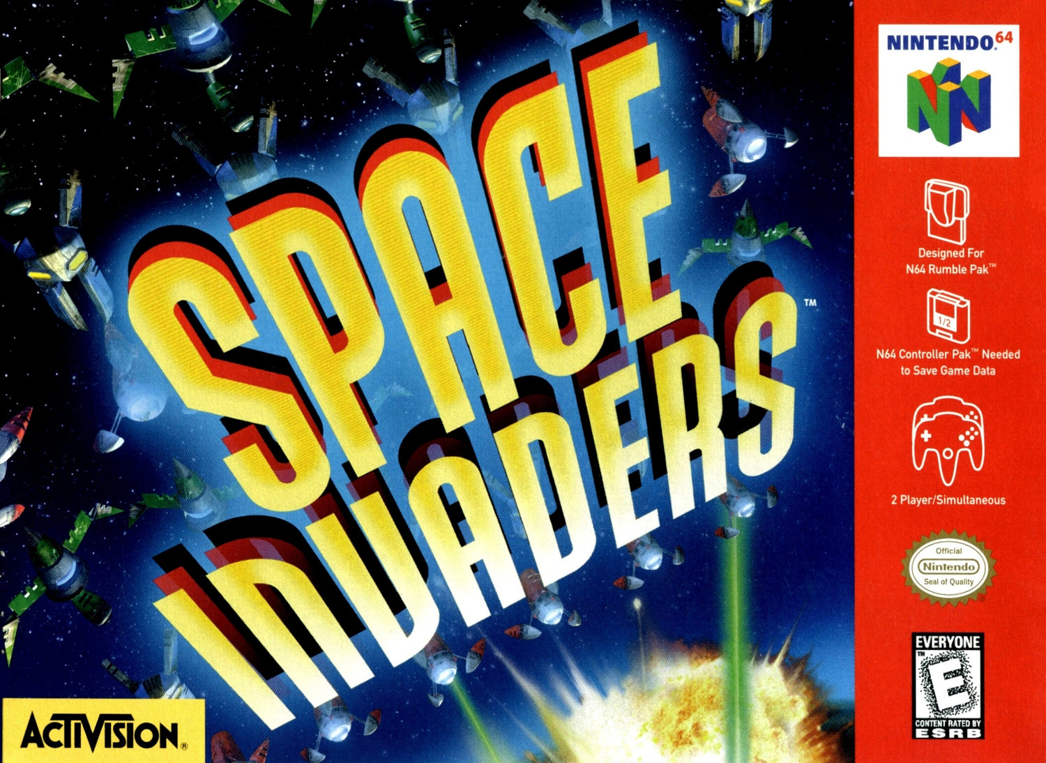 Space Invaders - Nintendo 64