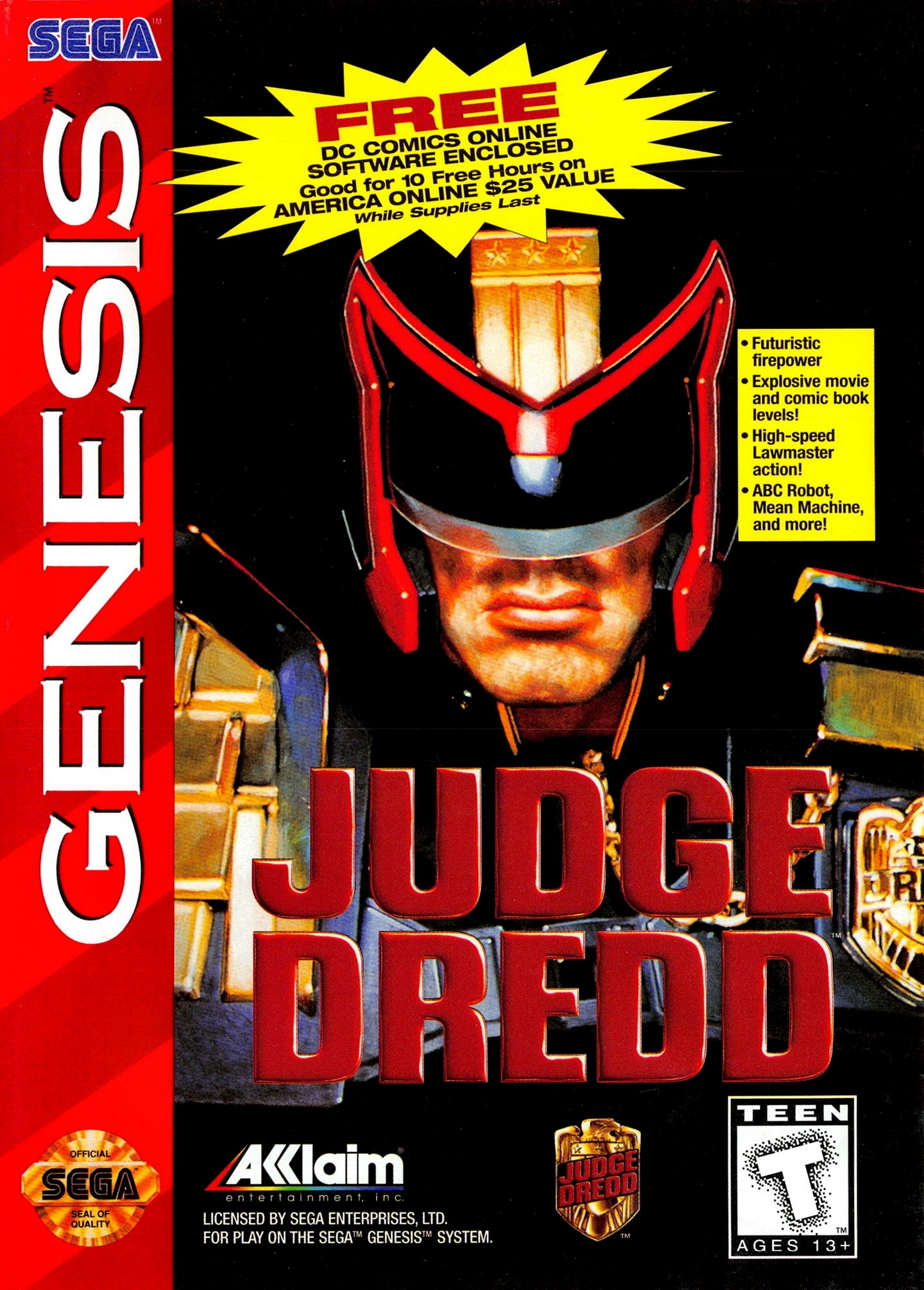 Judge Dredd - Sega Genesis