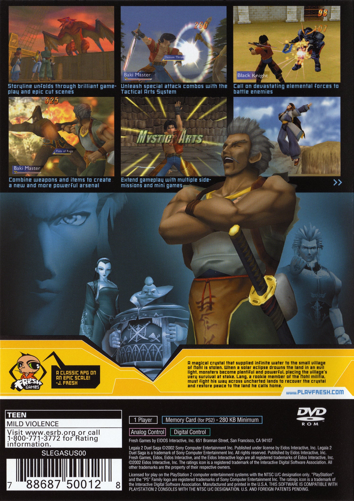 Legaia 2 Duel Saga - Playstation 2
