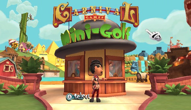 Carnival Games Mini Golf - Wii