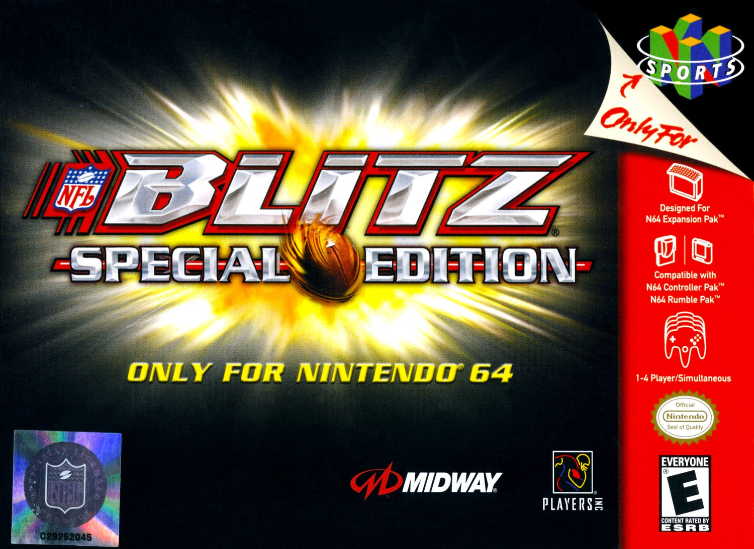 NFL Blitz [Special Edition] - Nintendo 64