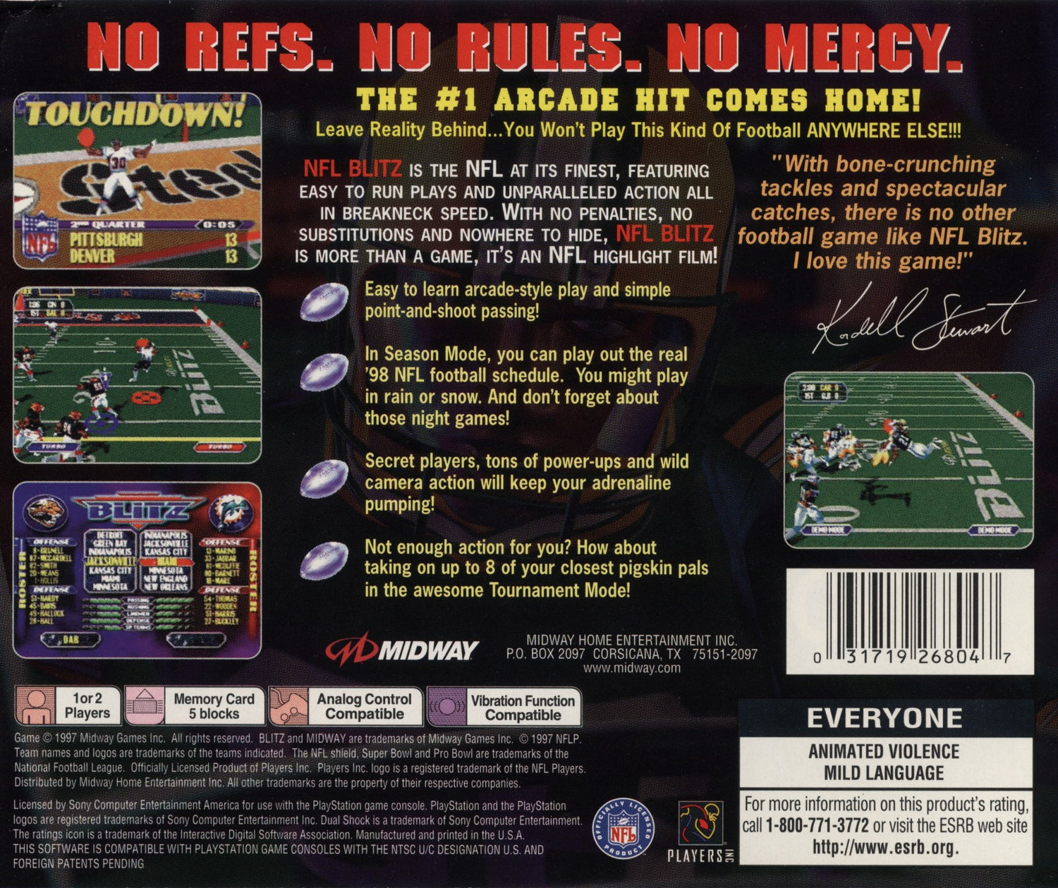 NFL Blitz - Playstation