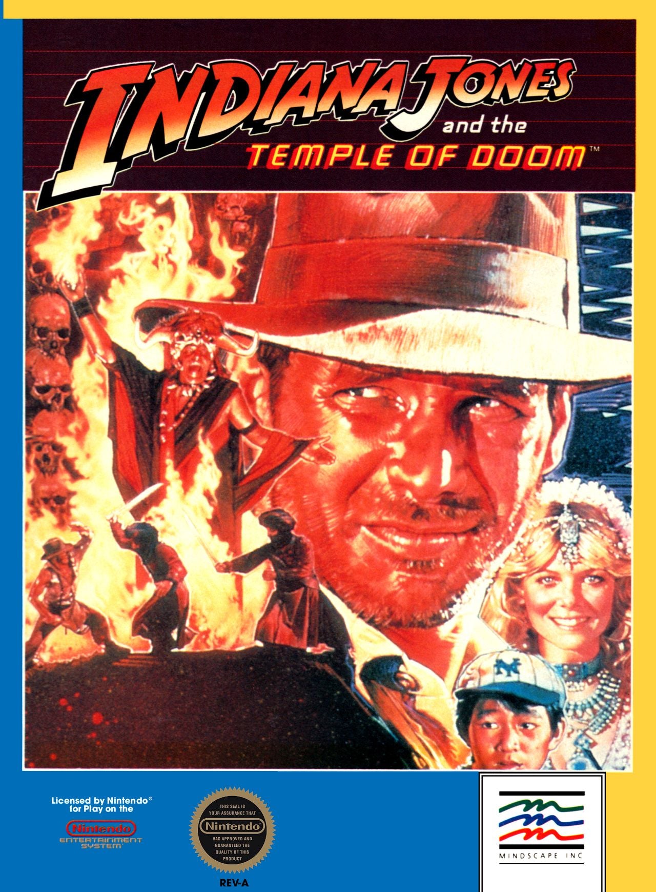 Indiana Jones and the Temple of Doom - NES