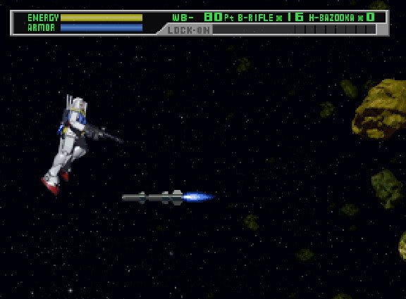 Mobile Suit Gundam - JP Sega Saturn