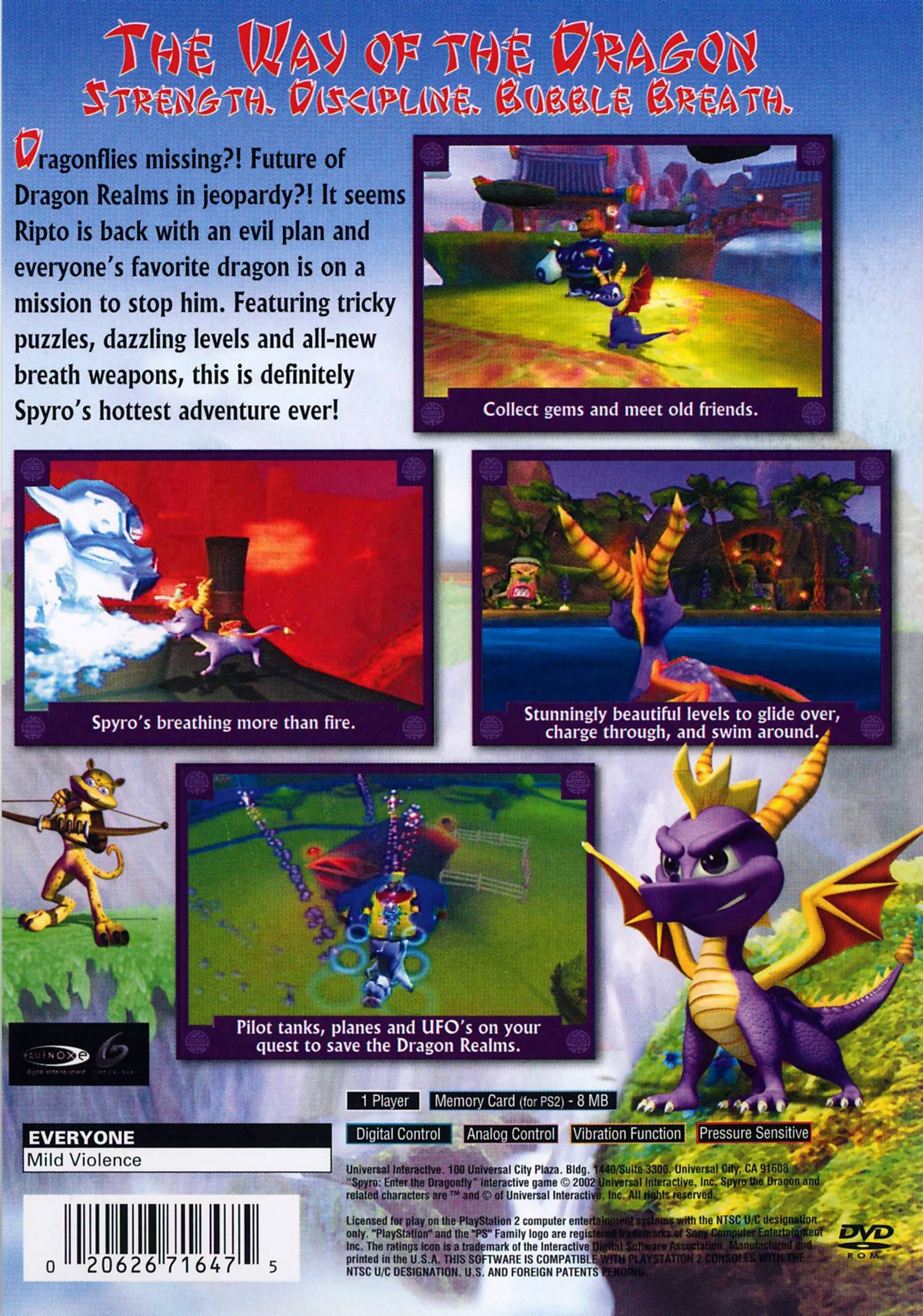 Spyro Enter the Dragonfly - Playstation 2