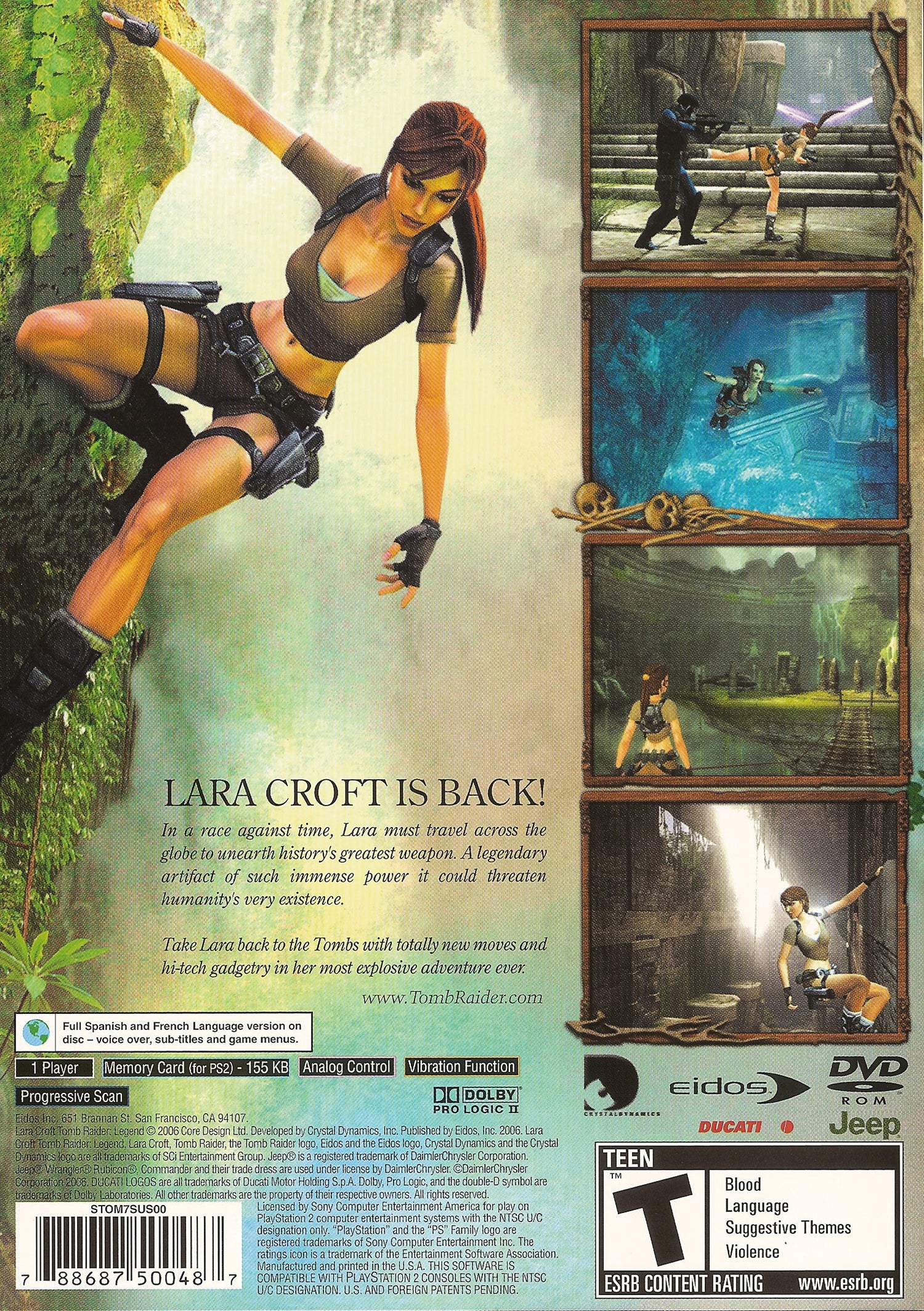 Tomb Raider Legend - Playstation 2