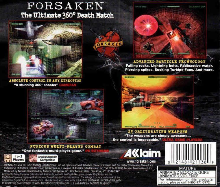 Forsaken - Playstation
