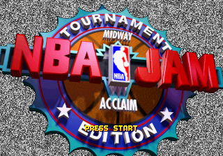 NBA Jam Tournament Edition - Sega Saturn