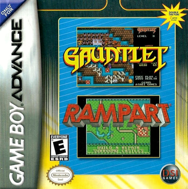 Gauntlet and Rampart - GameBoy Advance