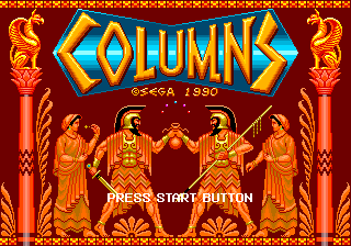 Columns - Sega Genesis - Retro Island Gaming