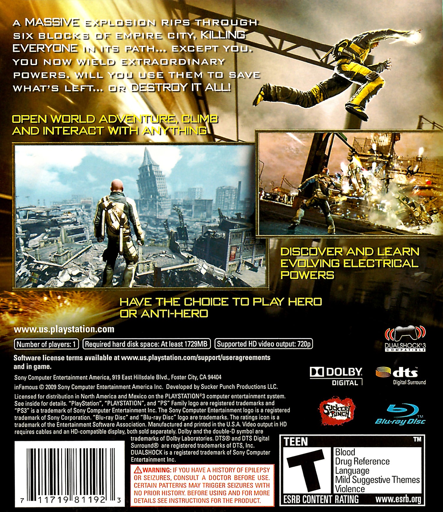 Infamous - Playstation 3