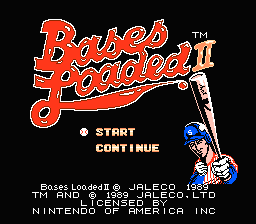 Bases Loaded 2 Second Season - NES