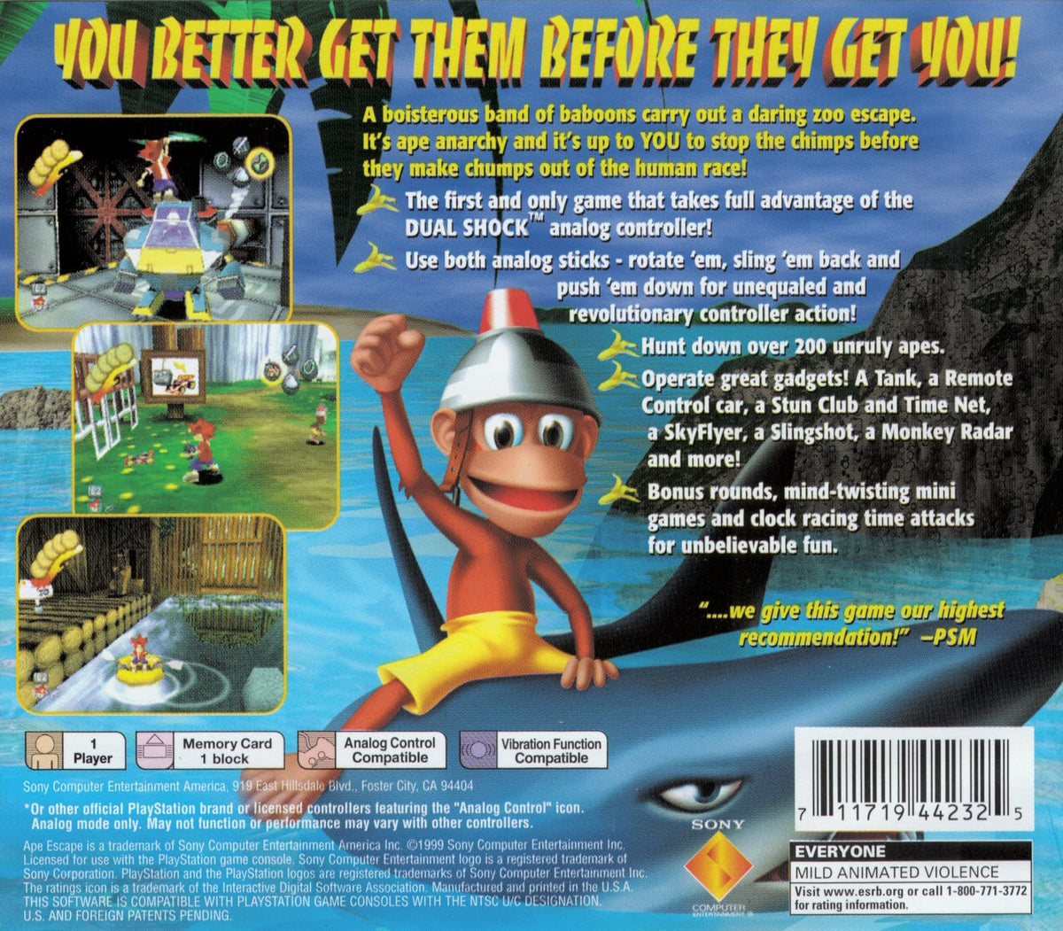 Ape Escape - Playstation